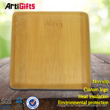 Cheap wholesale custom wood coaster